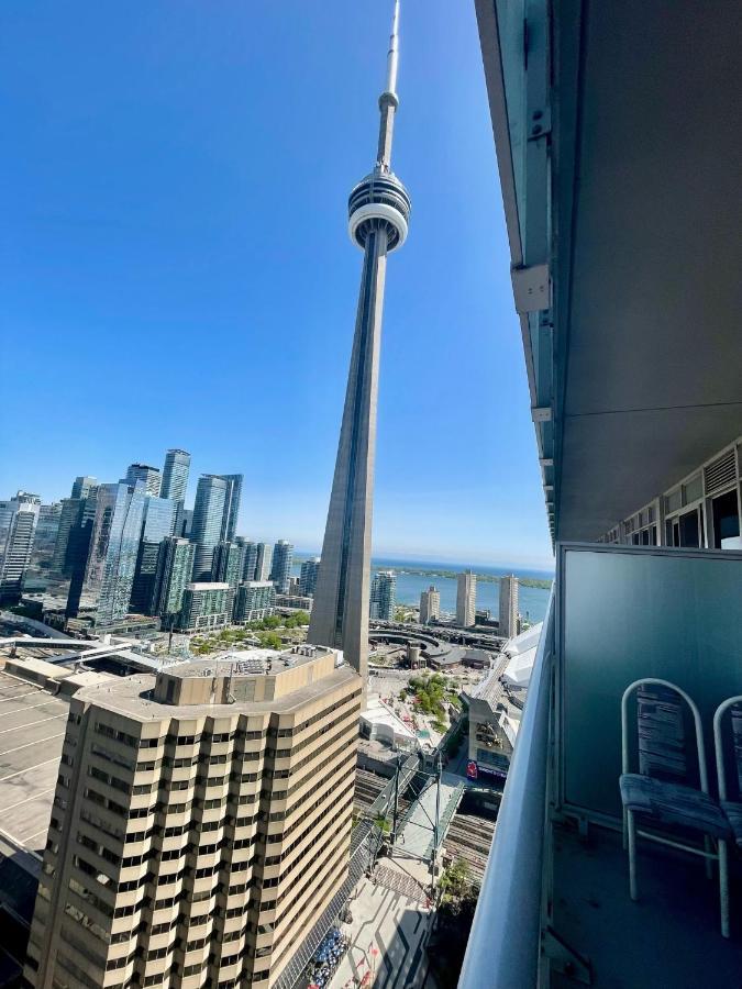 Two Br Two Ba Condo Face To Cn Tower Step To Rogers Centre 多伦多 外观 照片